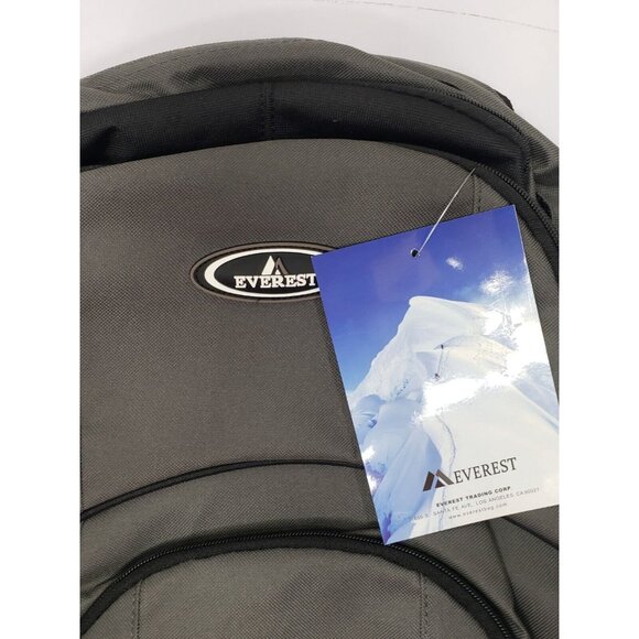 Everest Backpack With Front Mesh Pocket Comfortable Y Design Shoulder Straps - Picture 7 of 16